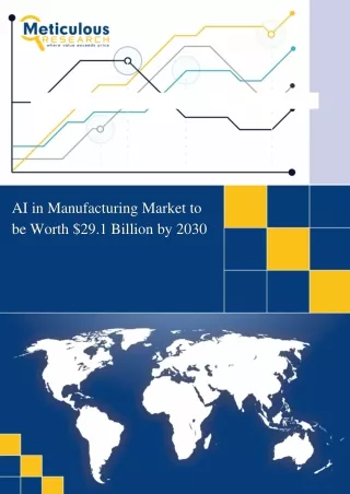 AI in Manufacturing Market to be Worth $29.1 Billion by 2030