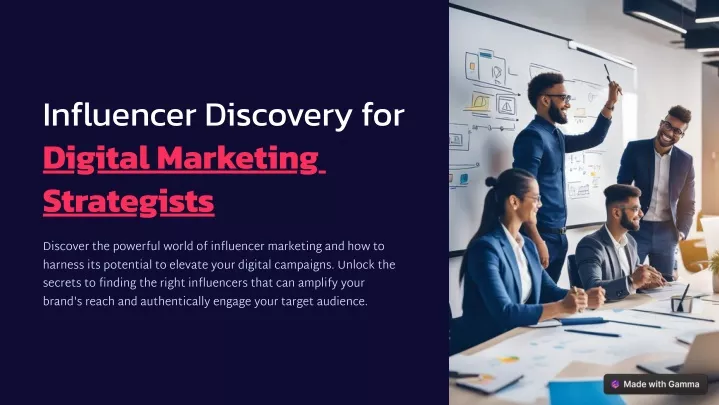 influencer discovery for digital marketing