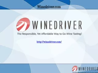Driver sonoma wine country
