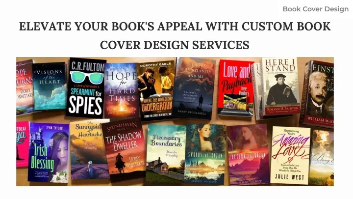 elevate your book s appeal with custom book cover
