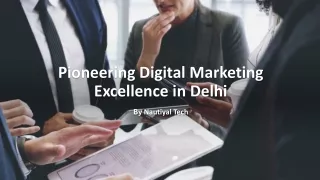 Nautiyal Tech: Transforming Businesses in Delhi
