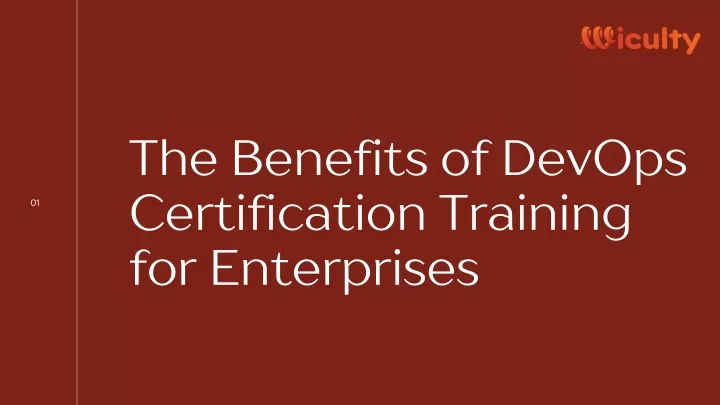 the benefits of devops certification training
