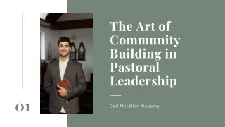 Ced McMillan's Vision for Community in Alabama