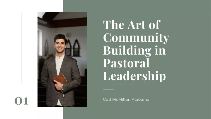 the art of community building in pastoral