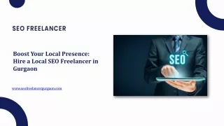 Boost Your Local Presence: Hire a Local SEO Freelancer in Gurgaon