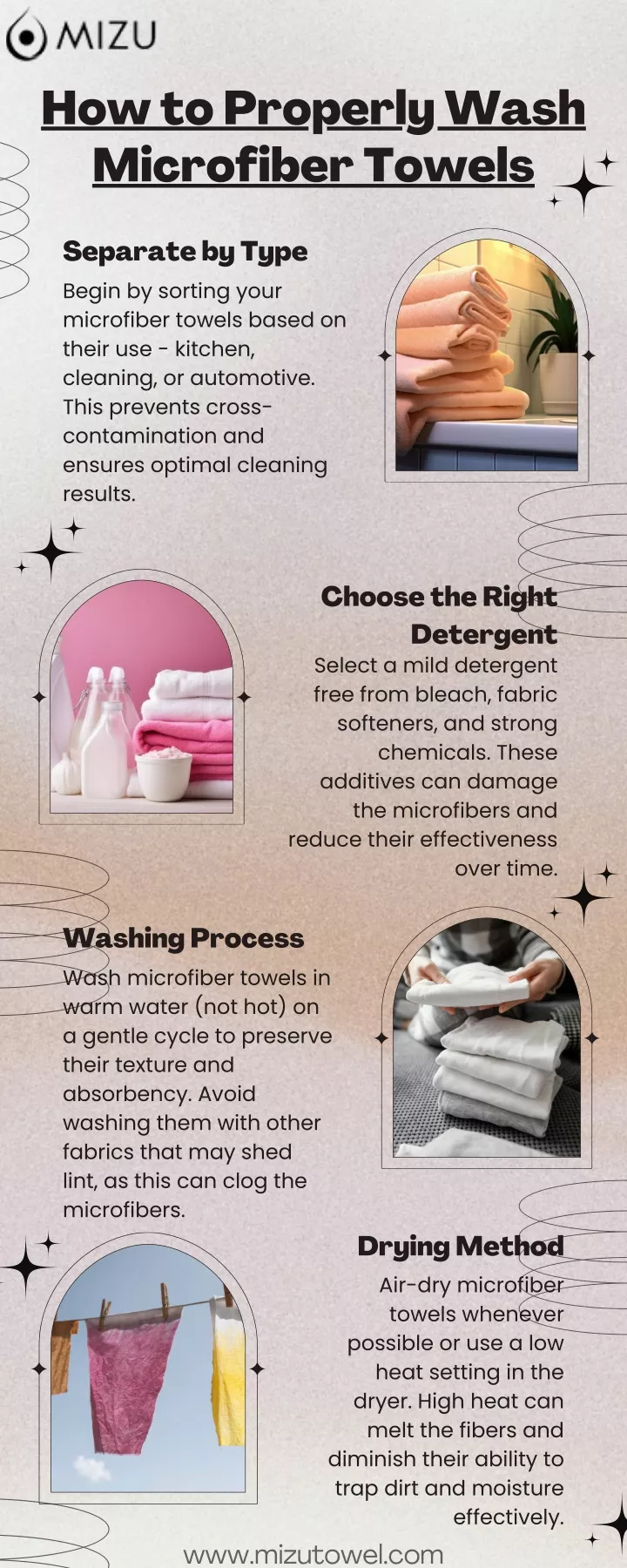 how to properly wash microfiber towels
