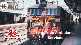 Select King Train Ambulance Service in Patna for Top-level Medical Facilities