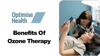 Benefits Of Ozone Therapy
