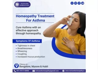 Asthma Homeopathy Treatments in Bangalore