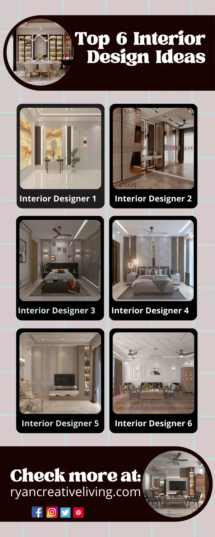 top 6 interior design ideas