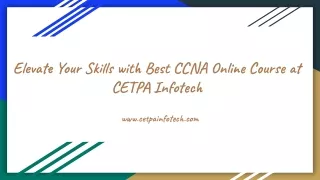 CCNA Online Course