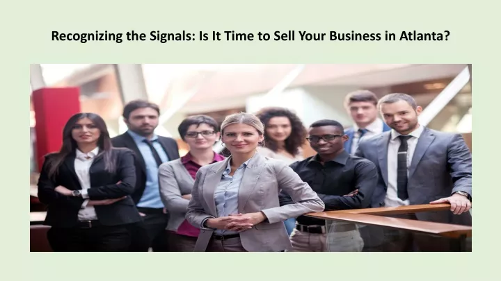 recognizing the signals is it time to sell your