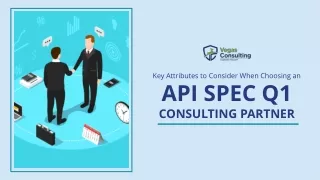 Key Attributes to Consider When Choosing an API Spec Q1 Consulting Partner