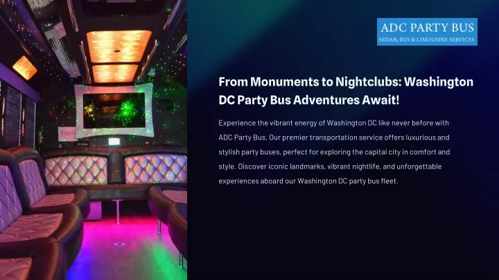 from monuments to nightclubs washington dc party