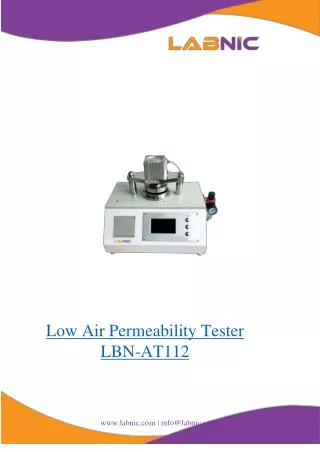 Low-Air-Permeability-Tester-LBN-AT112