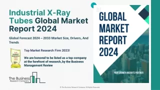 Industrial X-Ray Tubes Market Size, Growth Trends And Forecast To 2033
