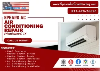 Air Conditioning Repair Friendswood, TX
