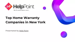 Top Home Warranty Companies New York