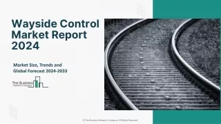 Wayside Control Market Growth Analysis, Emerging Trends And Forecast To 2033