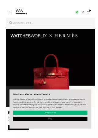 Buy, Sell or Trade on the Global Luxury Watch Platform | Watches World