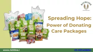 The Power of Donating Care Packages