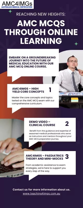 The Future of Medical Education: AMC MCQ Online Course