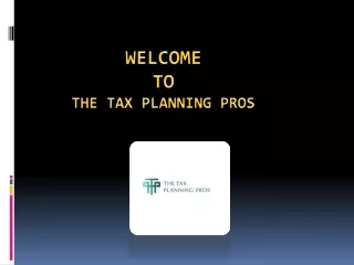 Business Tax Planner Plano | The Tax Planning Pros