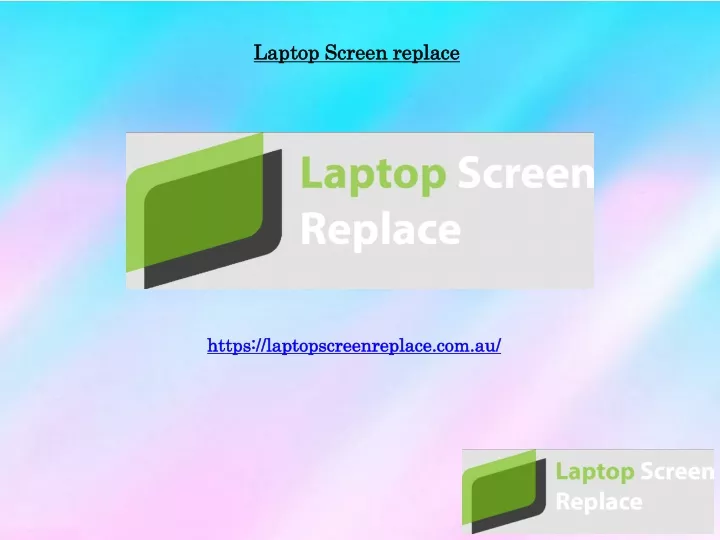 laptop screen replace