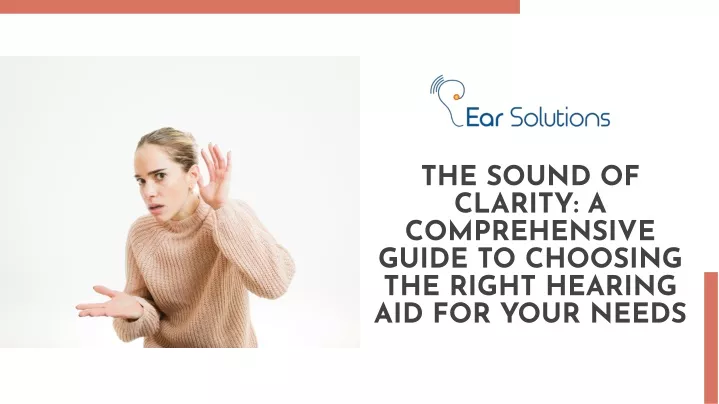 the sound of clarity a comprehensive guide