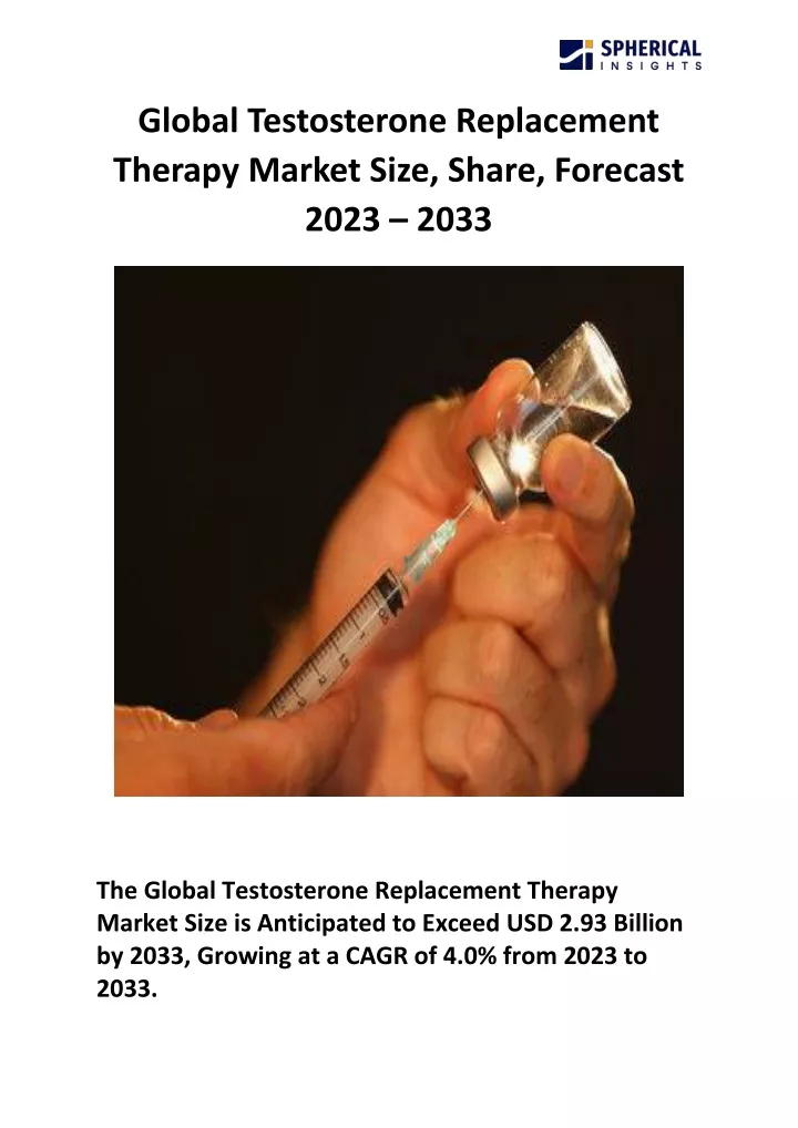 global testosterone replacement therapy market