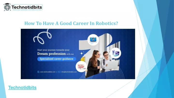 how to have a good career in robotics