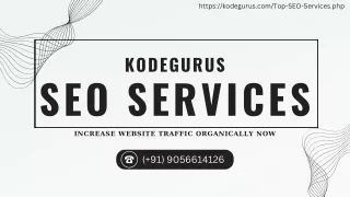 Want SEO Services to Gain More Traffic to Your Website? 9056614126 Reach Now