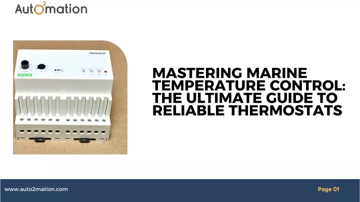 mastering marine temperature control the ultimate