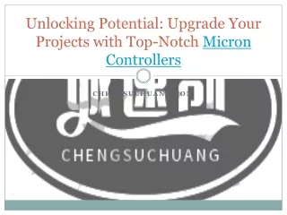 Upgrade Your Projects with Top-Notch Micron Controllers Explore Now!