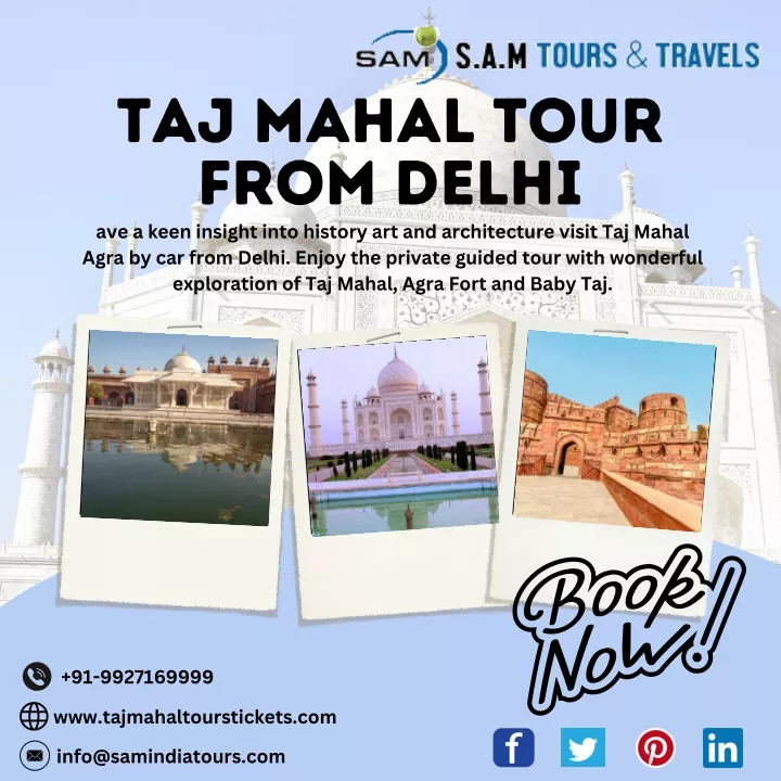taj mahal tour from delhi ave a keen insight into