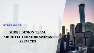 shree design team architectural drawing service