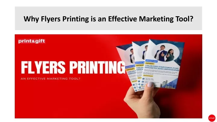 why flyers printing is an effective marketing tool