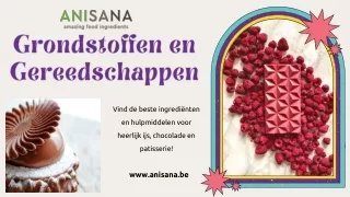 Bakken en chocolade maken gemakkelijk gemaakt met Anisana Essential Tools en ben