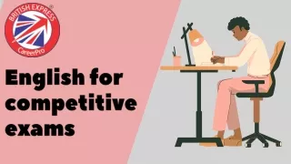 English for competitive exams