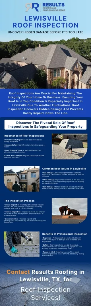 Lewisville Roof Inspection: Uncover Hidden Damage Before It's Too LateThank you!