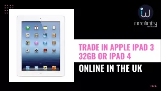 Trade in Apple iPad 3 32GB or iPad 4 Online in the UK