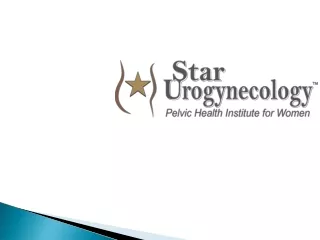Star Clinic Star Urogynecology
