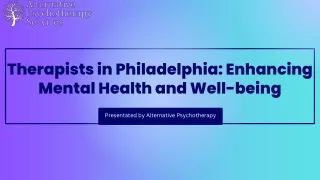Psychotherapy Services in Philadelphia Trusted Support and Healing
