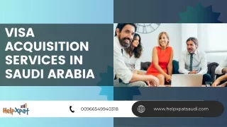 visa acquisition services in saudi arabia