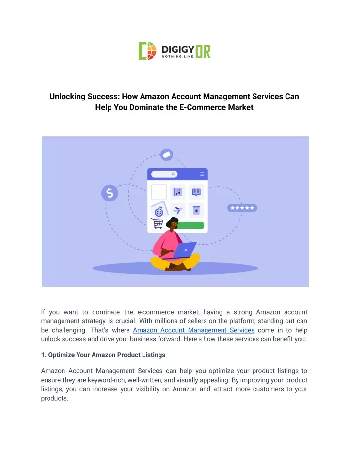 unlocking success how amazon account management