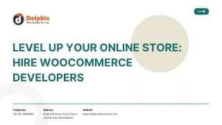 Level Up Your Online Store: Hire WooCommerce Developers