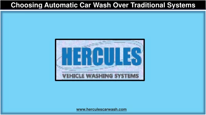 choosing automatic car wash over traditional