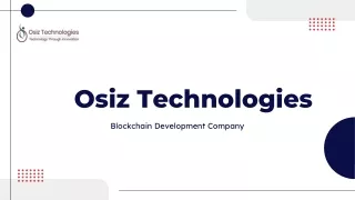 Blockchain Development Company - To build a Secure, Transparent blockchain platf