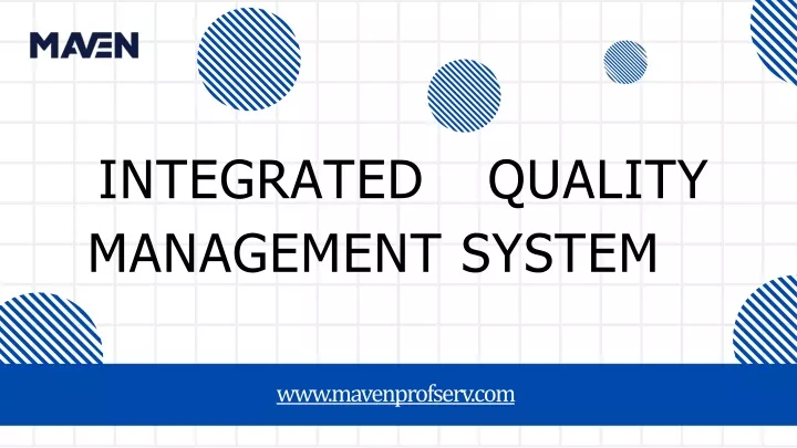 integrated quality management system