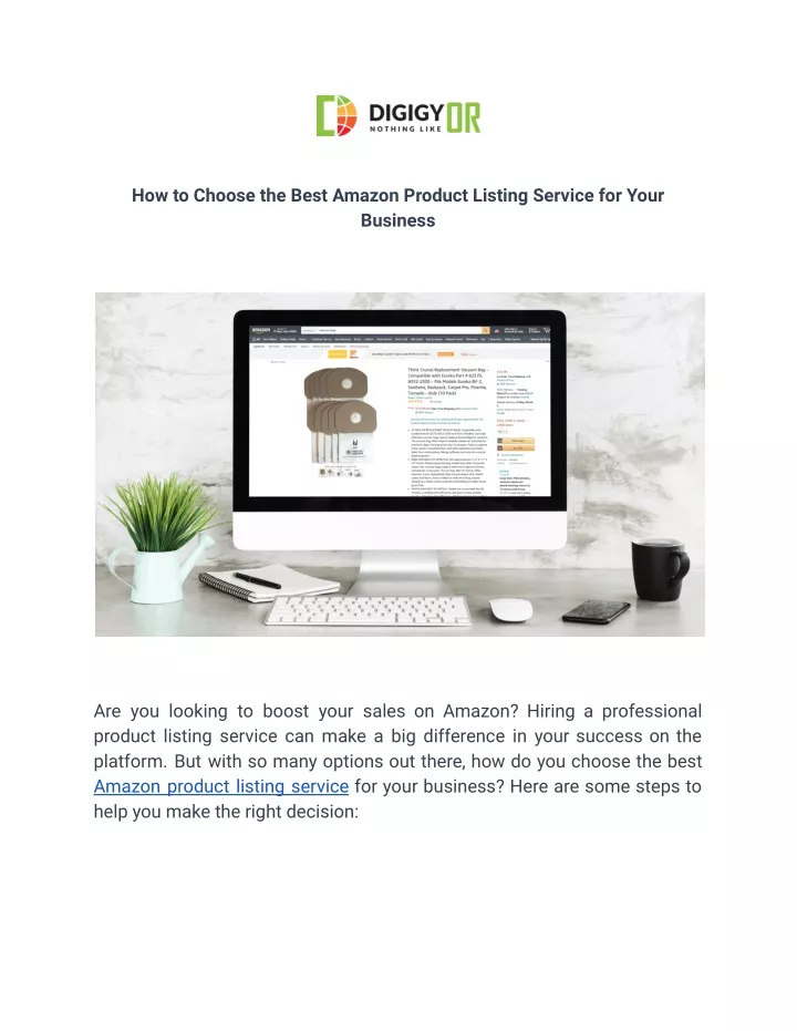 how to choose the best amazon product listing